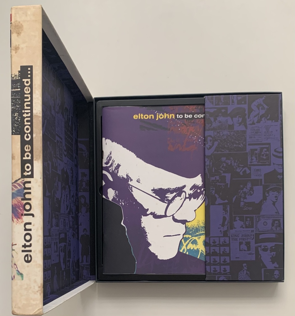 Elton John - To Be Continued... (Caixa c/ 4 CDS usado)
