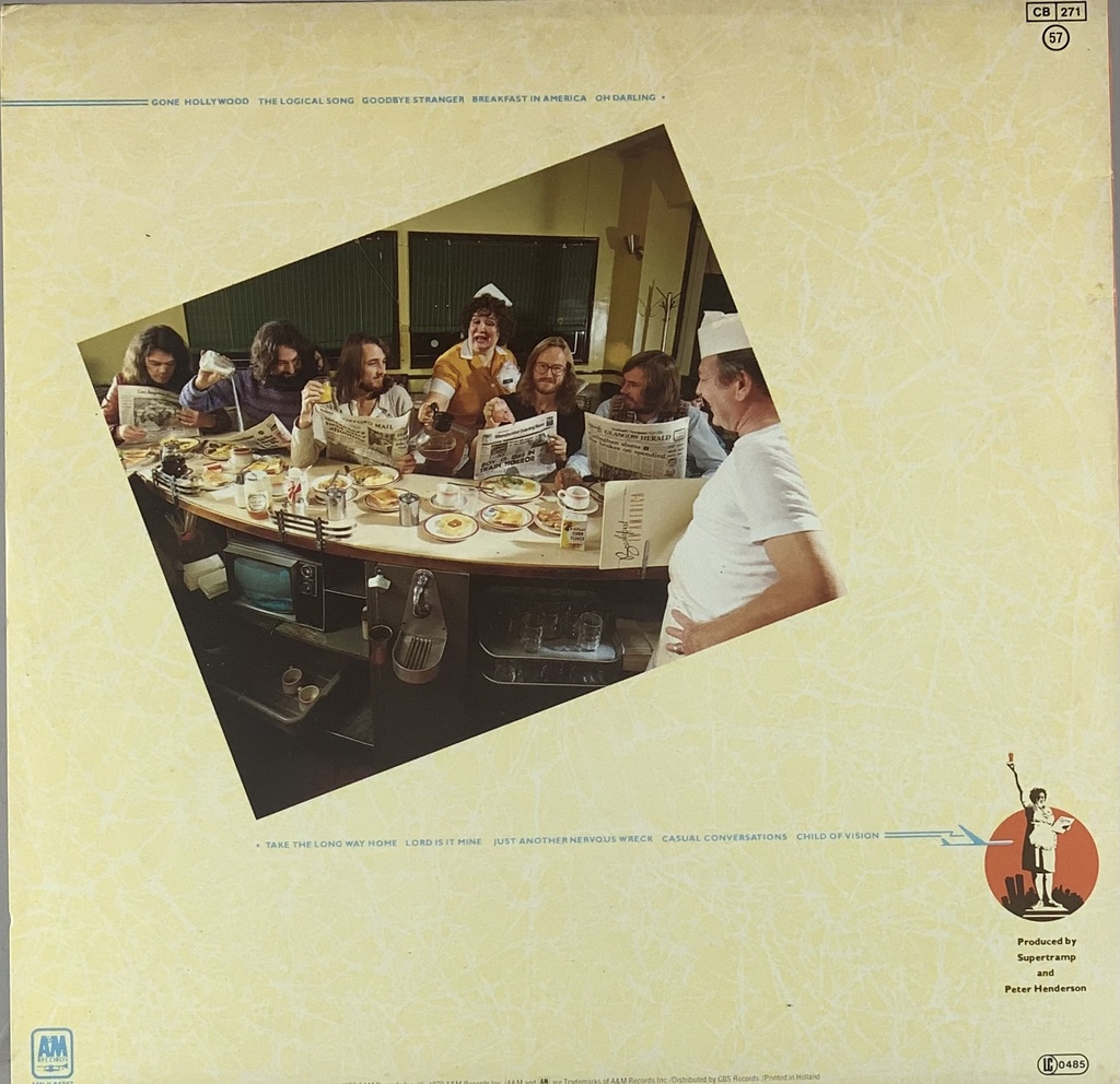 Supertramp - Breakfast in America (LP semi novo)