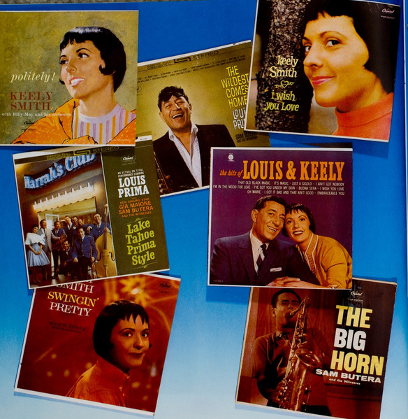 Louis Prima, Keely Smith, Sam Butera - The Capitol Recordings [Box] (16 CDs usado)