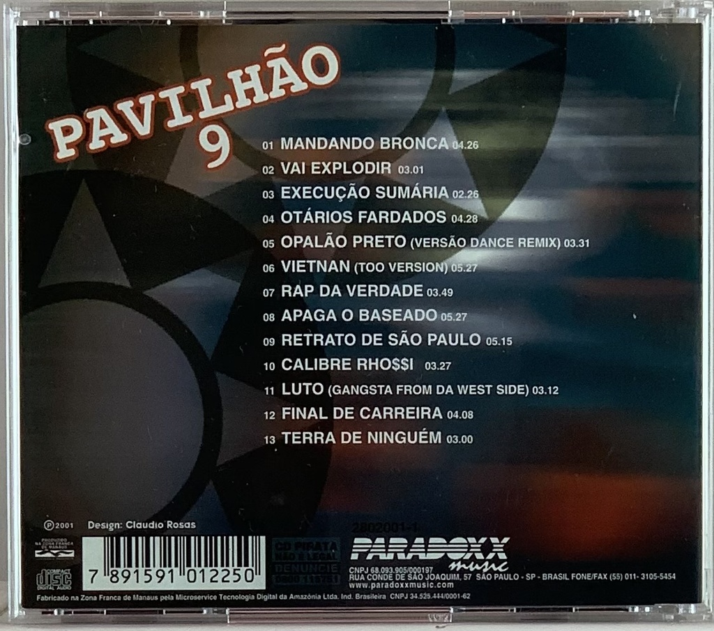 Pavilhão 9 - O Melhor de Pavilhão 9 (CD usado)