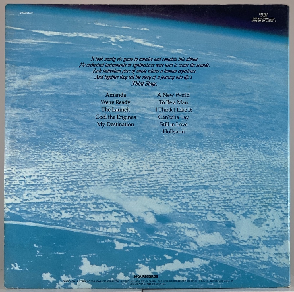 Boston - Third Stage (LP usado)