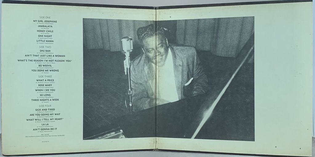 Fats Domino - Cookin' With Fats (2 LPs usado)