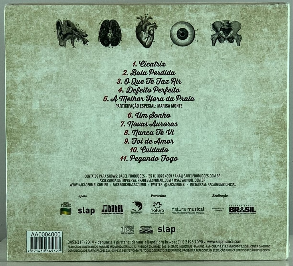 Nação Zumbi – Nação Zumbi (CD novo)