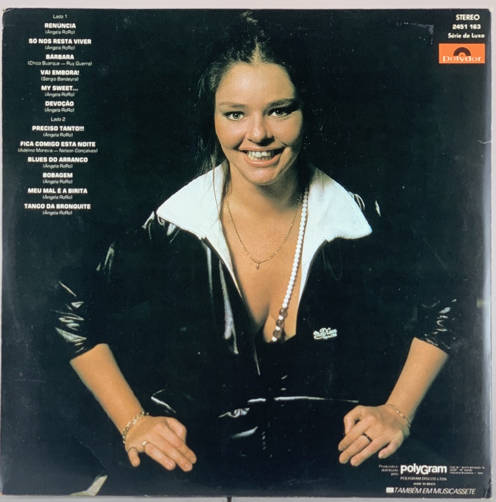 Angela Ro Ro – Só nos Resta Viver (LP usado)