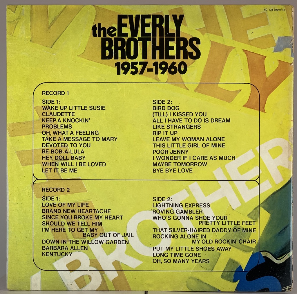 Everly Brothers, The - 1957-1960 (2LPs usado)