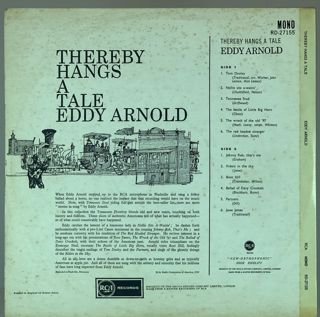 Eddy Arnold - Thereby Hangs a Tale (LP usado)
