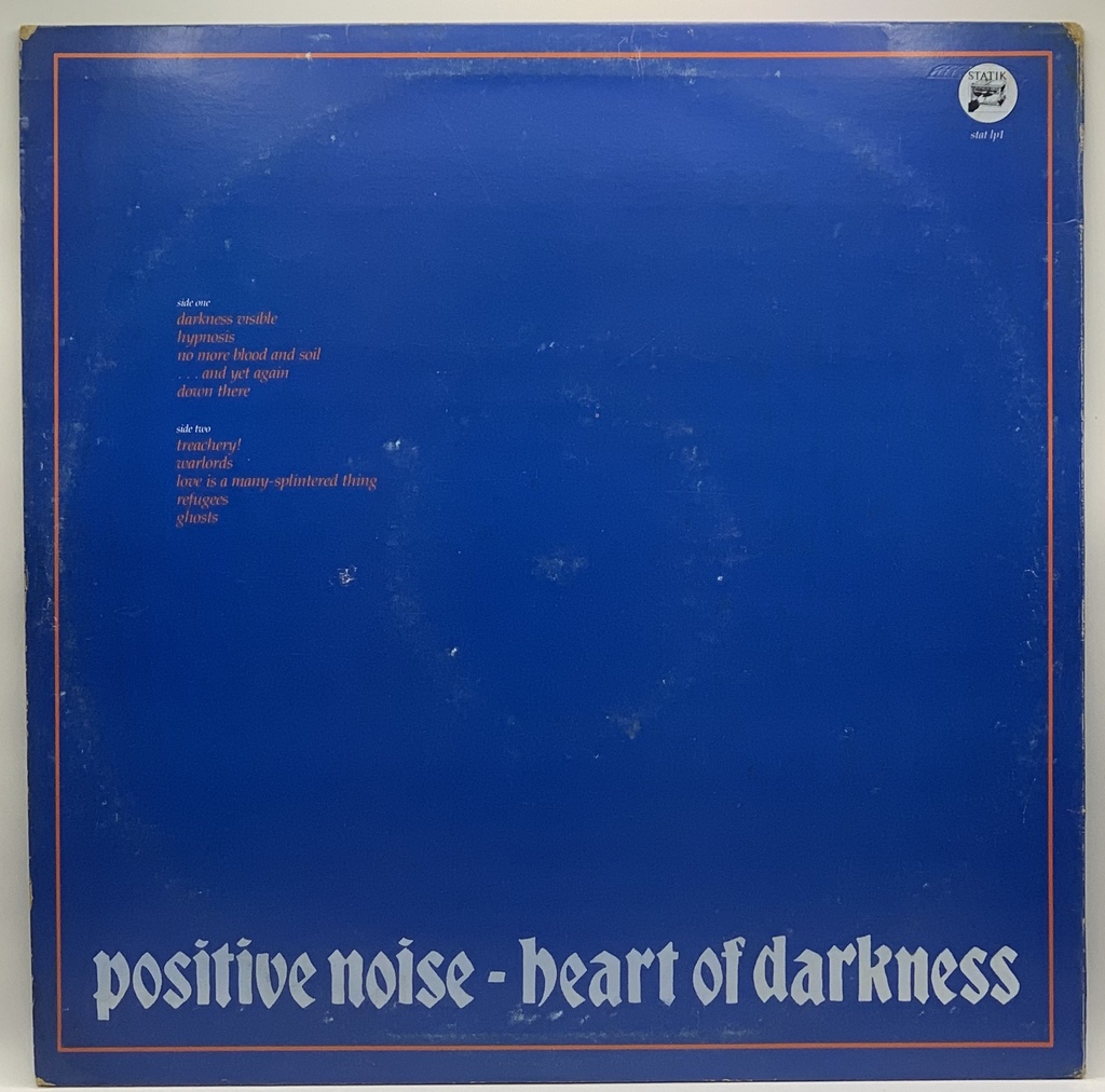 Positive Noise - Heart of Darkness (LP usado)