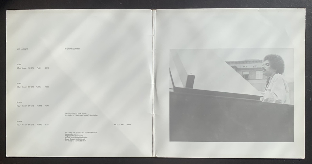 Keith Jarrett - The Köln Concert (2LPs usado)