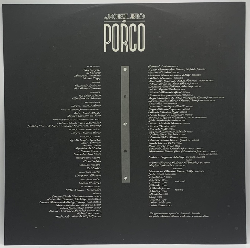 Joelho de Porco – 18 Anos sem Sucesso (LP usado)