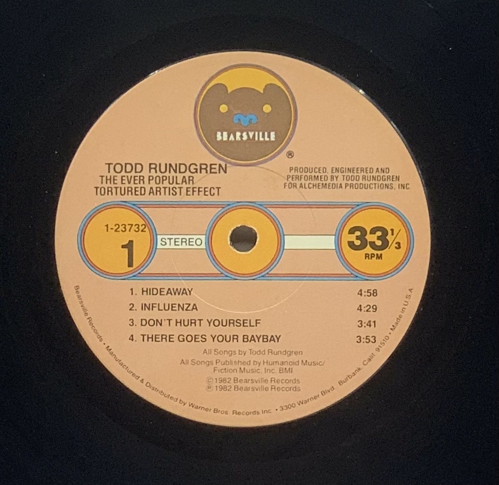 Todd Rundgren - The Ever Popular Tortured Artist Effect (LP usado)