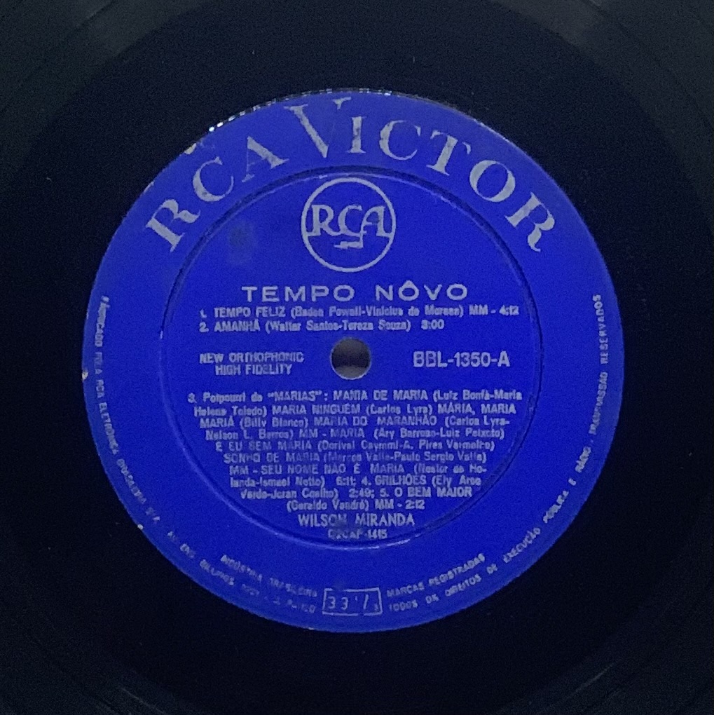 Wilson Miranda - Tempo Novo (LP usado)