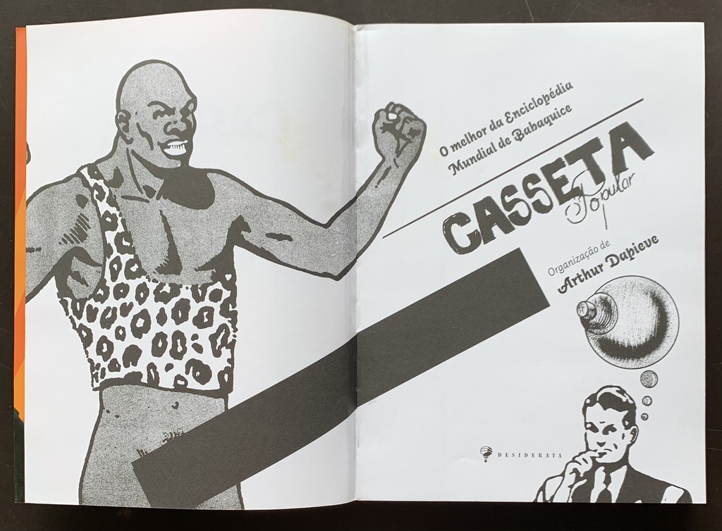 Antologia da Casseta Popular - [Org.] Arthur Dapieve (Livro semi-novo)