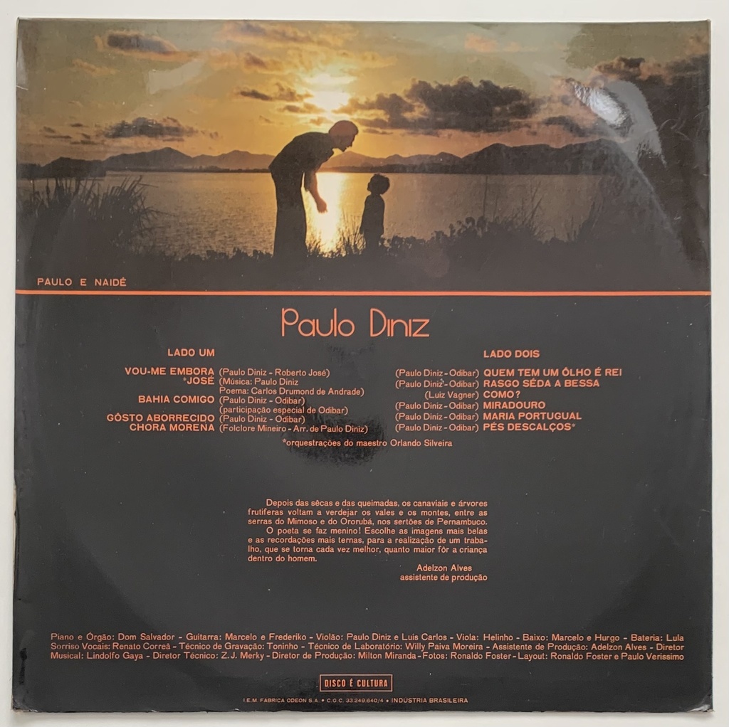 Paulo Diniz – ...E Agora José (LP usado)