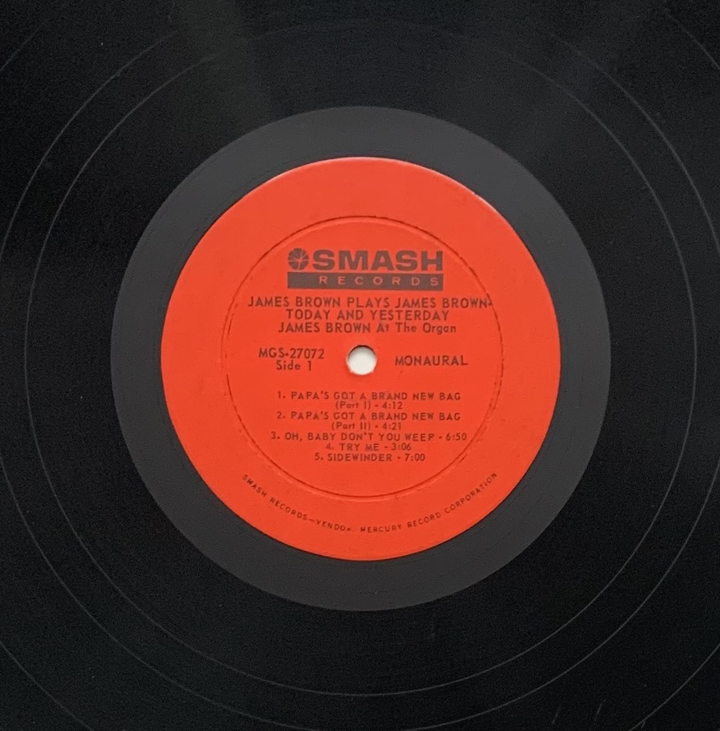 James Brown - James Brown Plays James Brown - Today & Yesterday (LP usado)