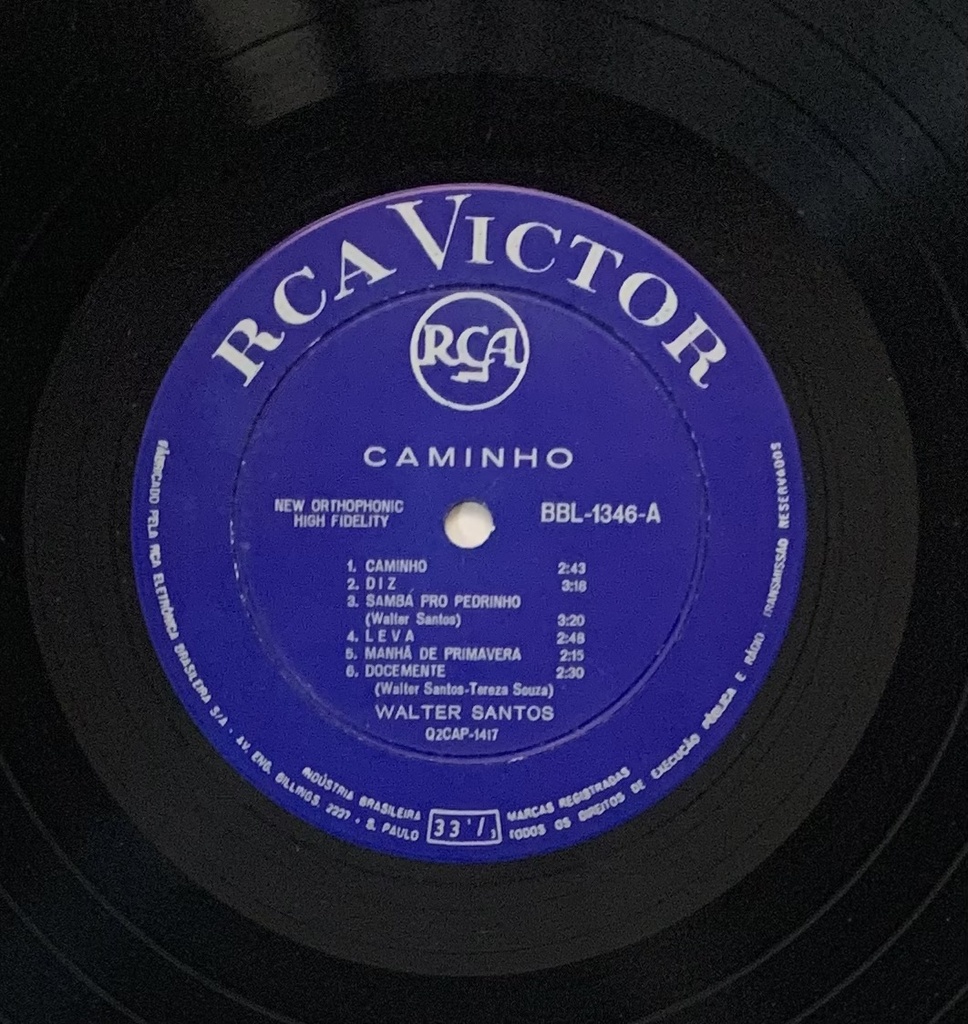 Walter Santos - Caminho (LP usado)
