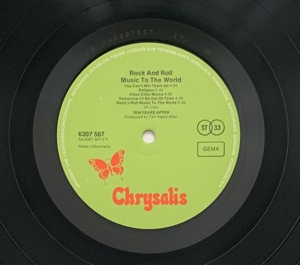 Ten Years After - Rock & Roll Music to the World (LP usado)