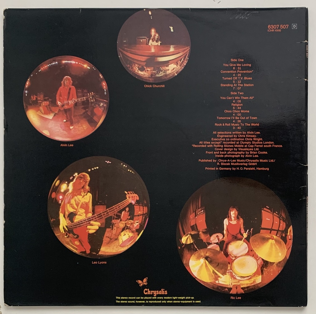 Ten Years After - Rock & Roll Music to the World (LP usado)