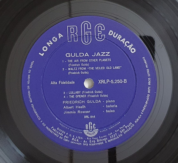 Friedrich Gulda – Gulda Jazz (LP usado)