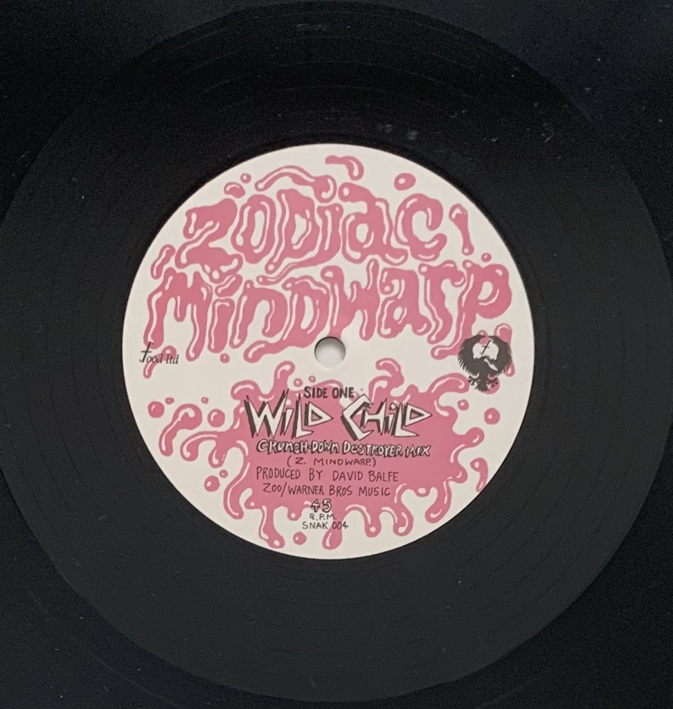 Zodiac Mindwarp & The Love Reaction - Wild Child (Vinil EP 12"usado)