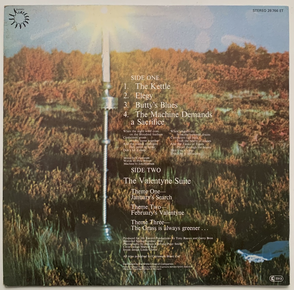 Colosseum - Valentyne Suite (LP usado)