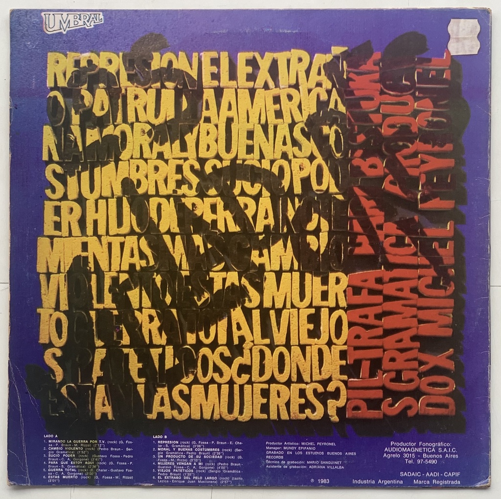 Violadores,Los - Los Violadores (LP usado)