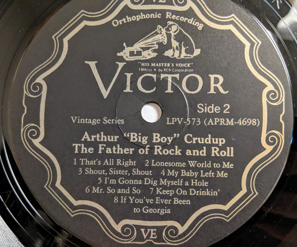 Arthur "Big Boy" Crudup - The Father of Rock and Roll (LP usado)