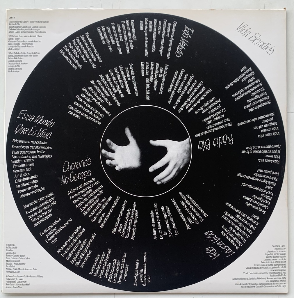 Lobão - Vida Bandida (LP usado)