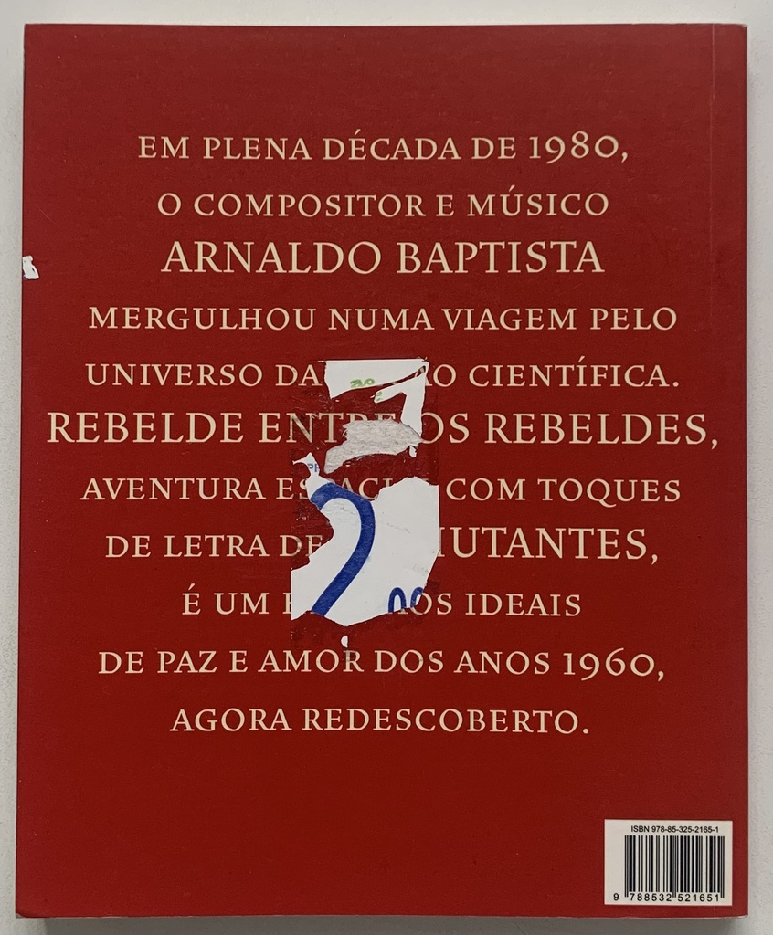 Arnaldo Baptista - Rebelde Entre os Rebeldes (Livro usado)
