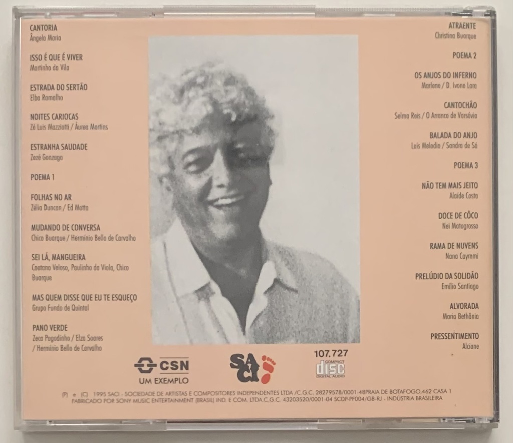 V/A - Hermínio Bello de Carvalho - Cantoria (CD usado)