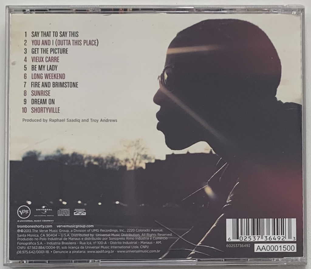 Trombone Shorty - Say That To Say This (CD usado)