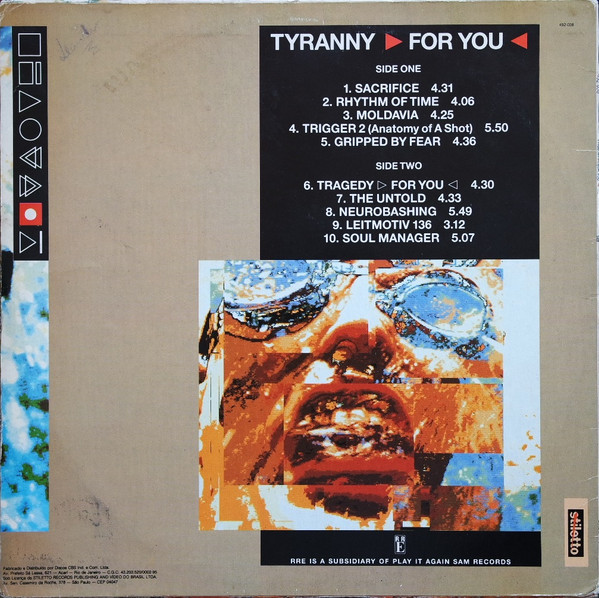 Front 242 - Tyranny >For You< (LP usado)