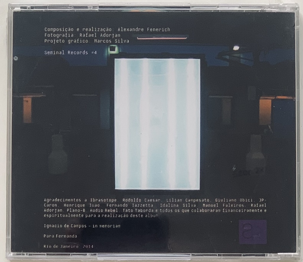 Alexandre Fenerich – Música Eletroacústica 10 anos (CD novo)
