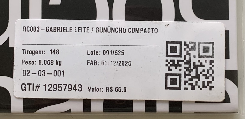 Gabriele Leite - Gunûncho (Vinil 7" novo)