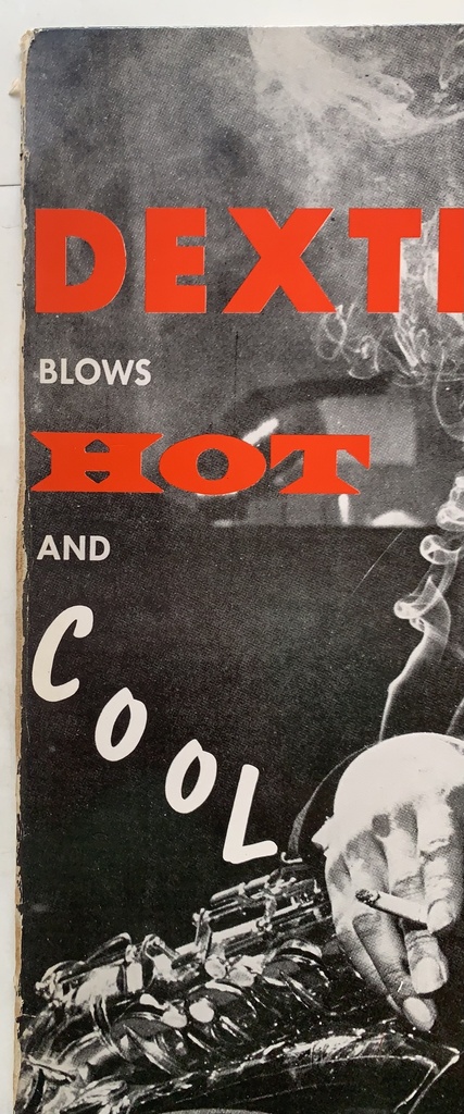 Dexter Gordon featuring Carl Perkins - Dexter Blows Hot and Cool  (LP usado)
