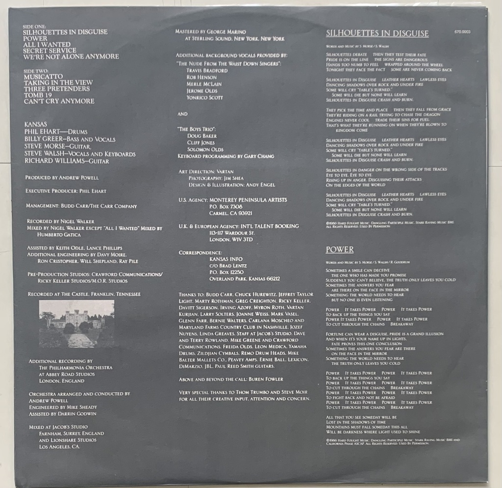 Kansas - Power (LP usado)