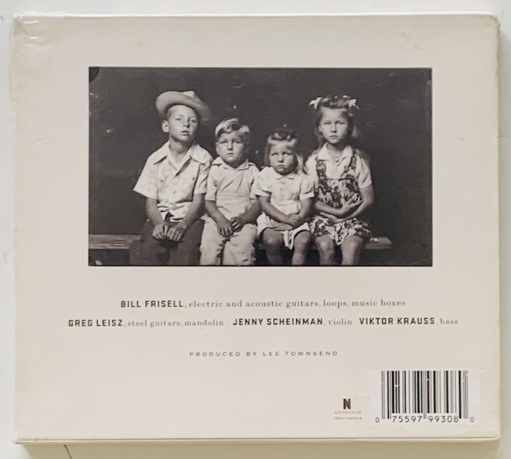 Bill Frisell - Disfarmer (CD novo)