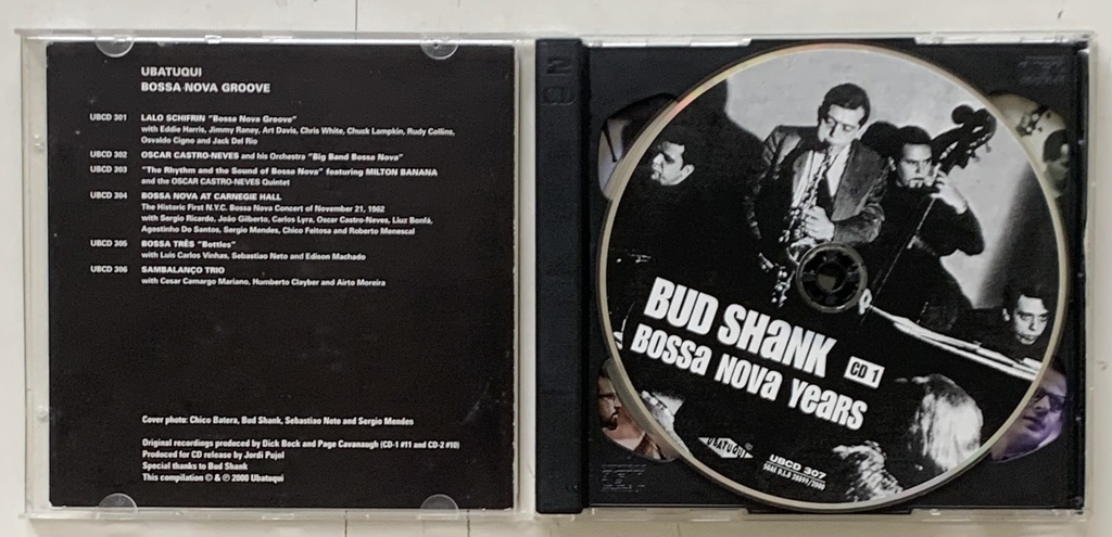 Bud Shank - Bossa Nova Years (2CDs usado)