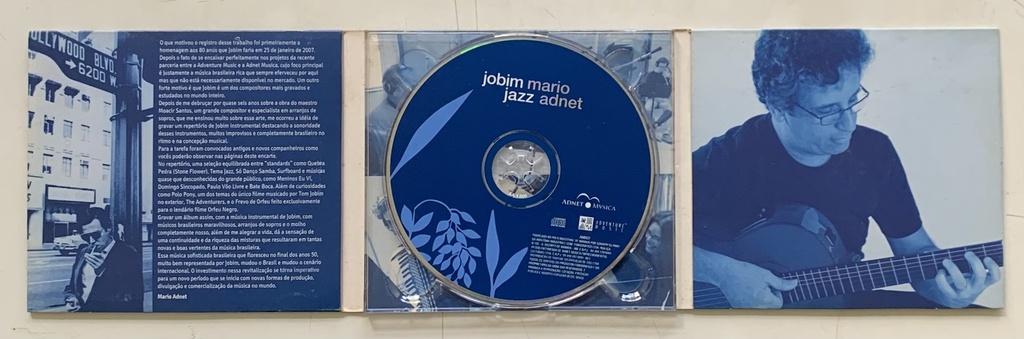 Mario Adnet - Jobim Jazz (CD usado)