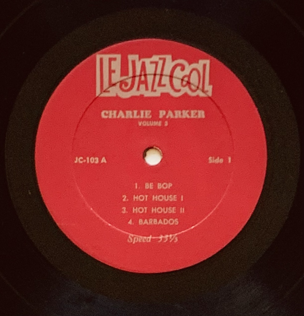 Charlie Parker – Le Jazz Cool, Historical Recordings, Vol. 3 (LP usado)