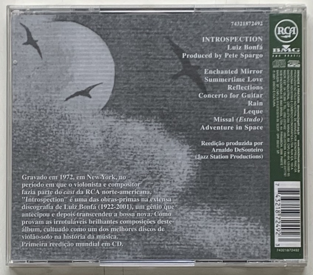 Luiz Bonfá - Introspection (CD usado)