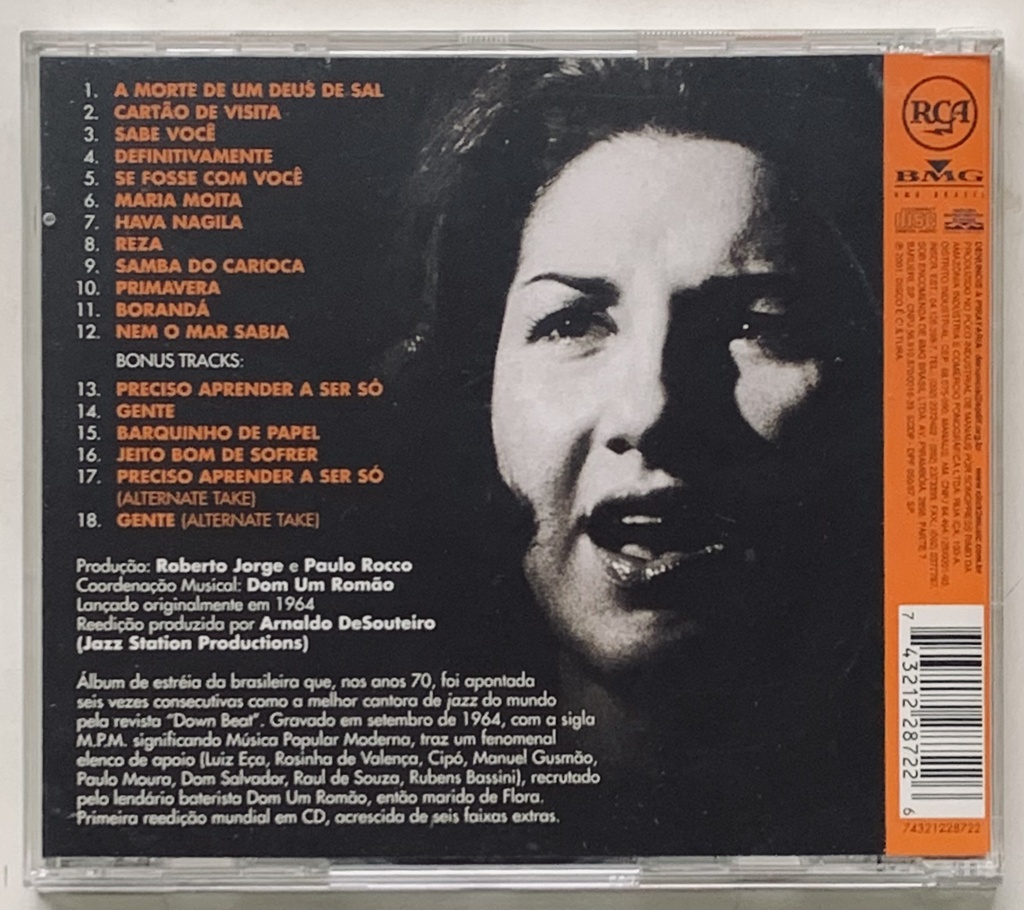 Flora Purim - Flora é M.P.M. (CD usado)
