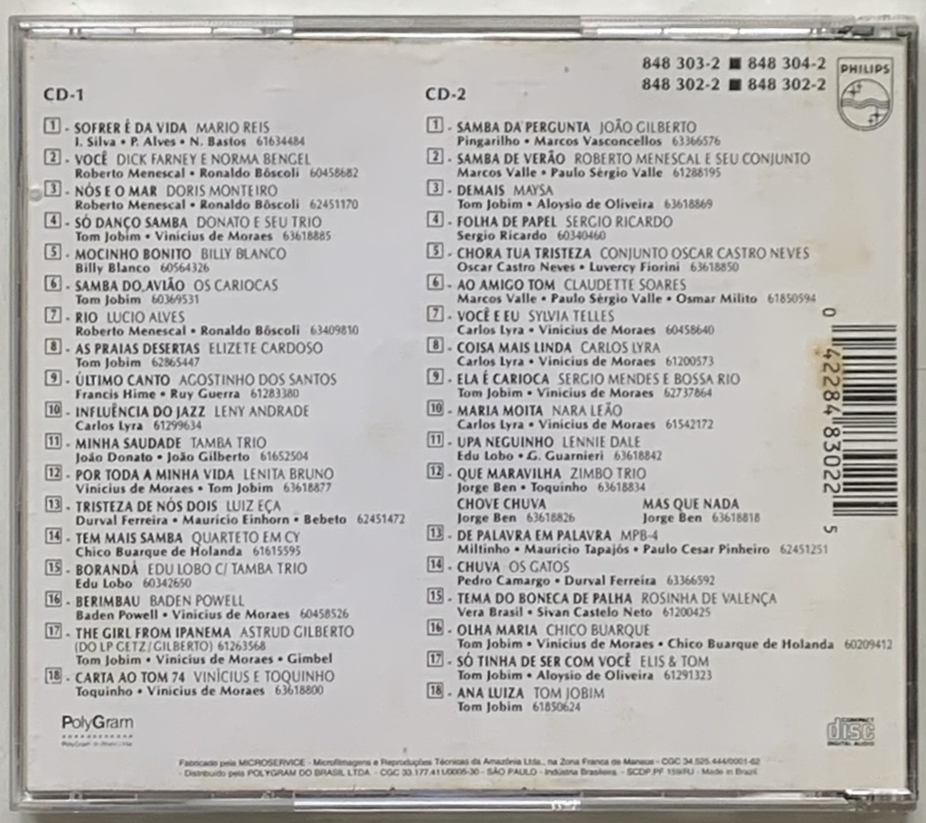 V/A - Bossa Nova: Sua Historia, Sua Gente (2CDs usado)