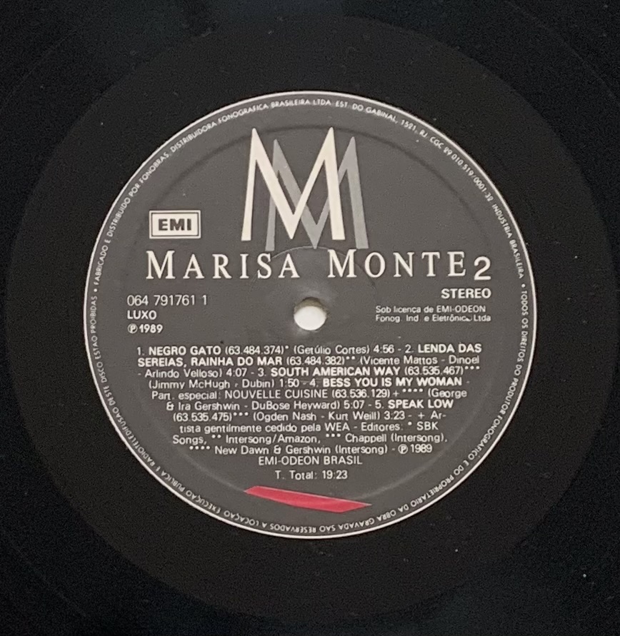 Marisa Monte - MM (LP usado)