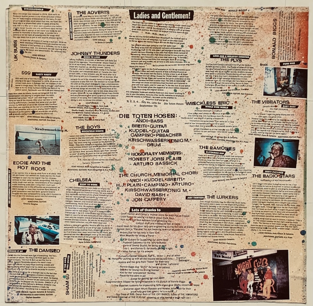 Die Toten Hosen – Learning English, Lesson One (LP usado)