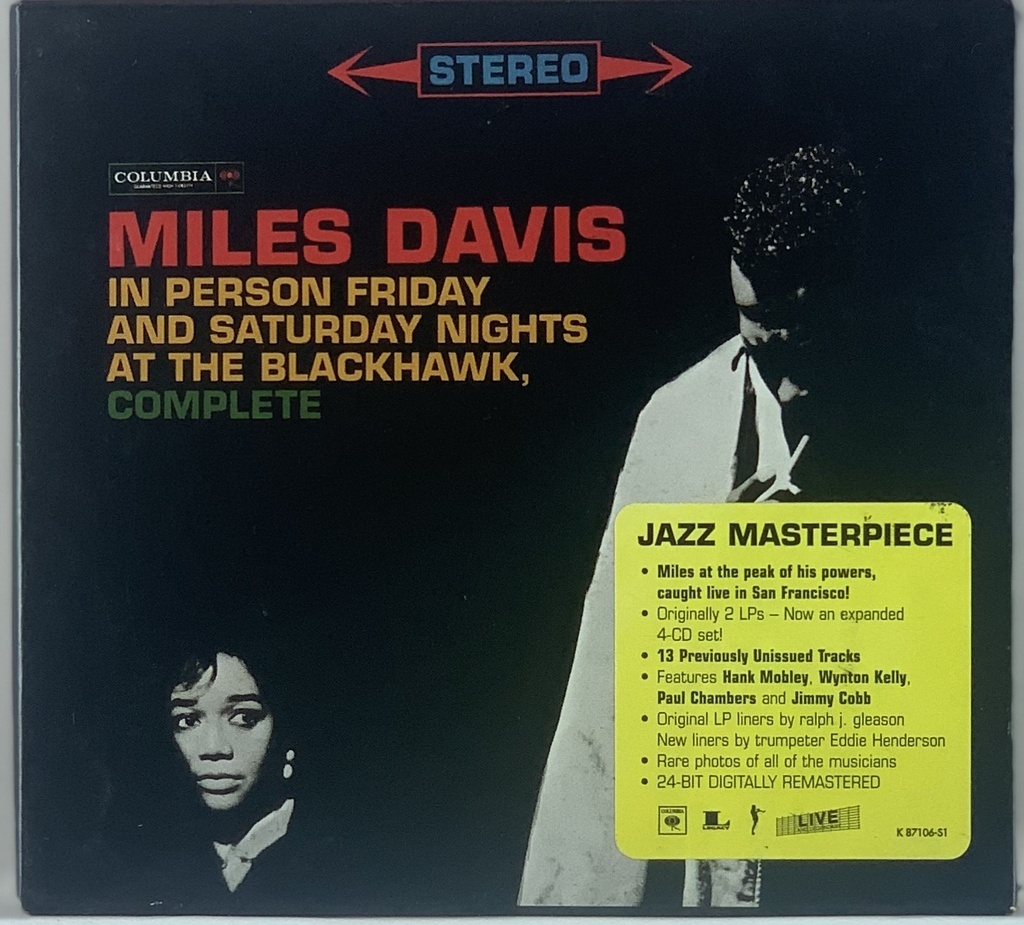Miles Davis – In Person Friday and Saturday Nights at The Blackhawk, Complete (4CDs usado)