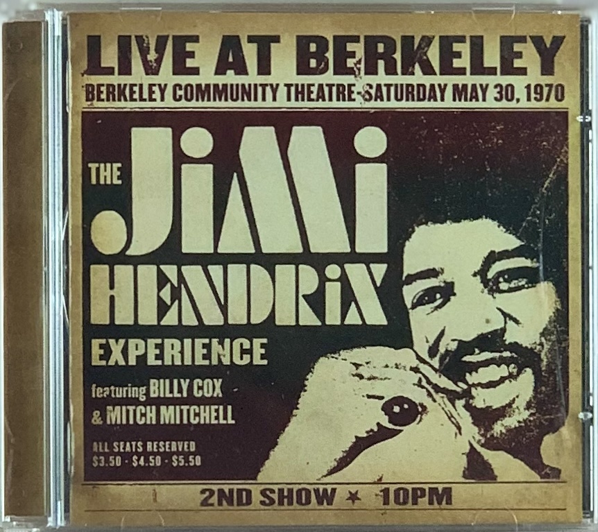 Jimi Hendrix Experience,The – Live At Berkeley (CD usado)