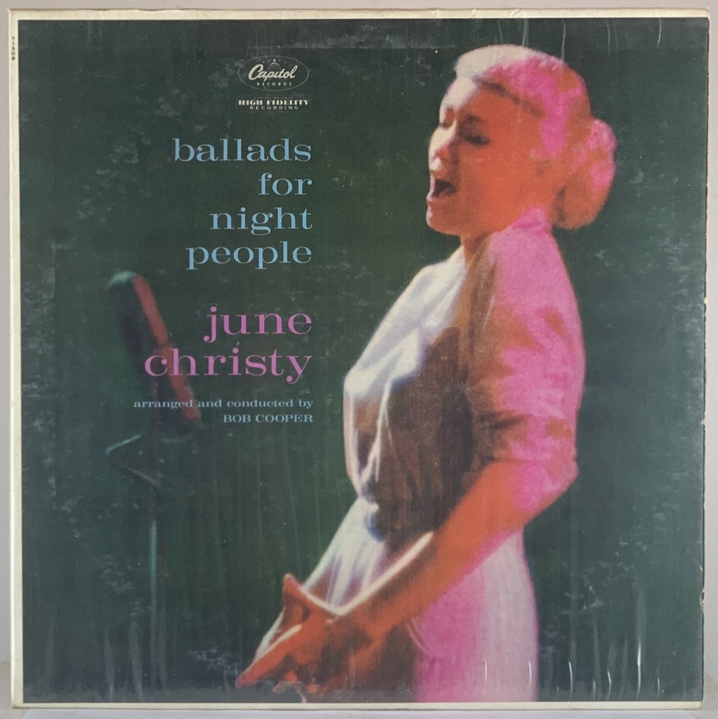 June Christy - Ballads for Night People (LP usado)