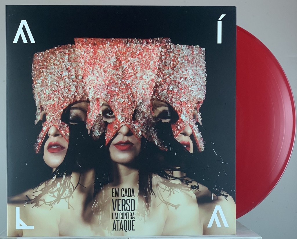 Aíla - Em Cada Verso um Contra-Ataque (LP semi novo)