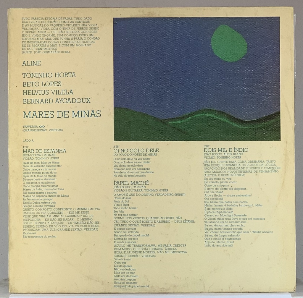 Aline - Mares de Minas (LP usado)