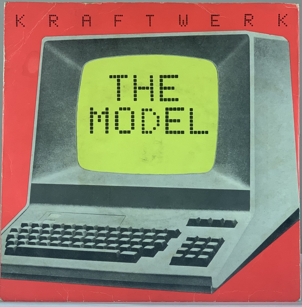Kraftwerk - The Model / Computer Love (Vinil 7" usado)